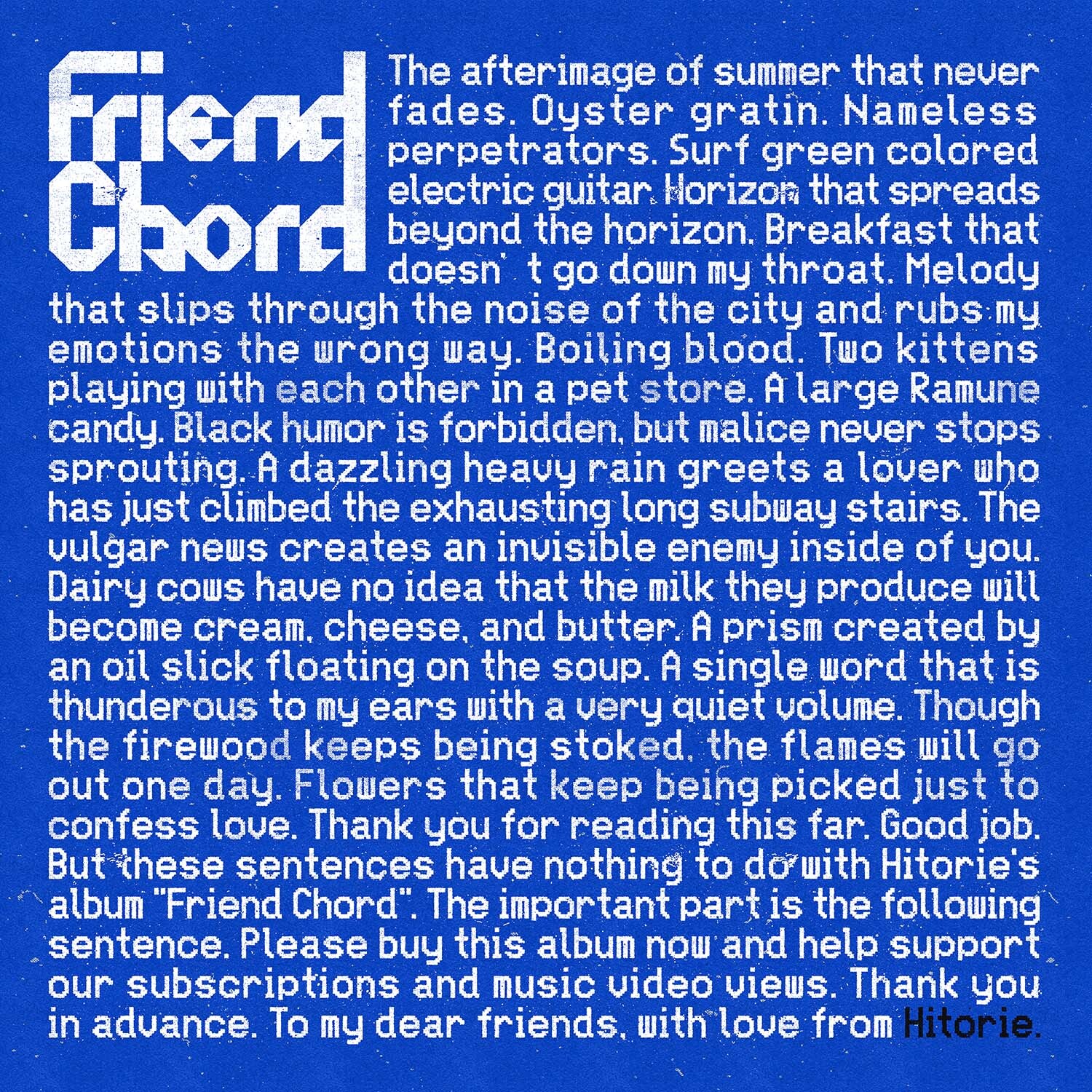【通常盤】Friend Chord