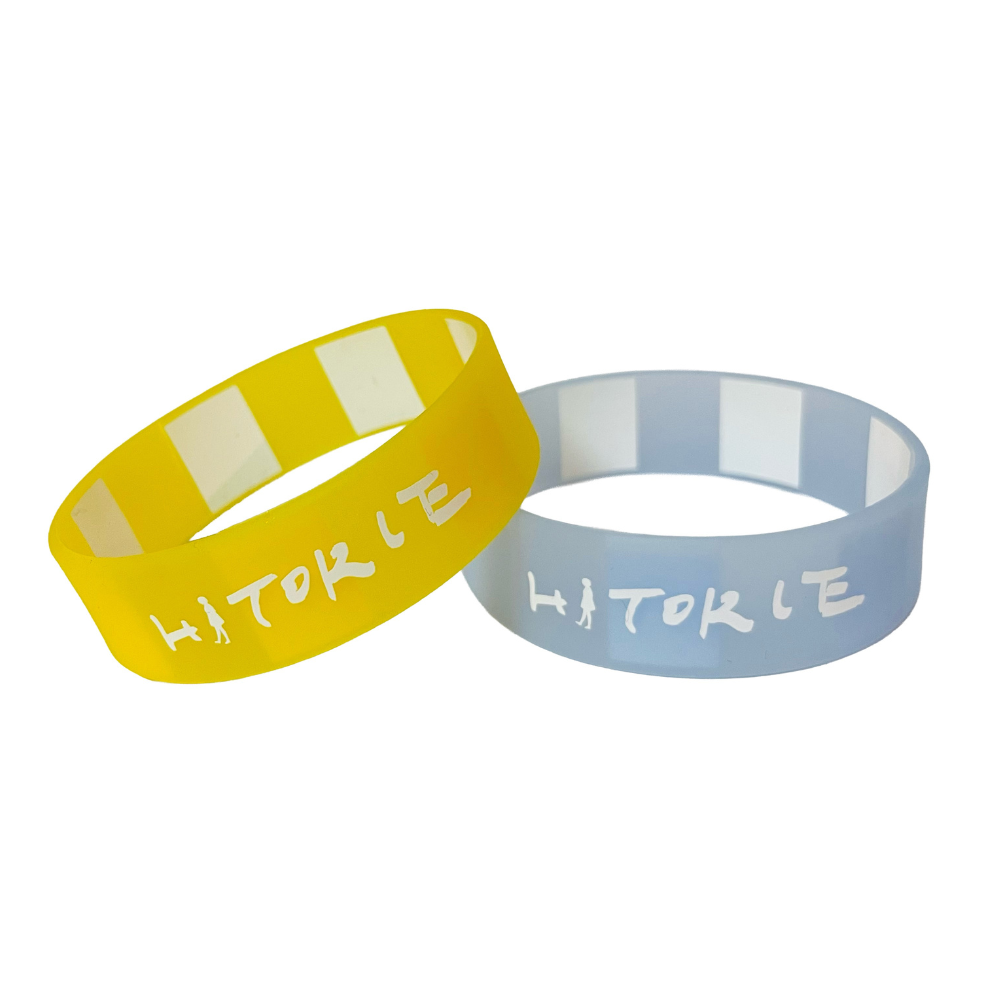HITORIE ロゴ クリアラバーバンド