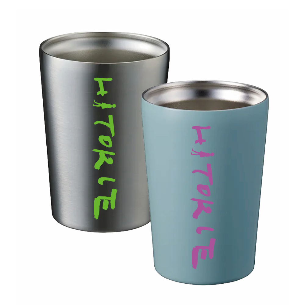 HITORIE ロゴ ステンレスサーモタンブラー